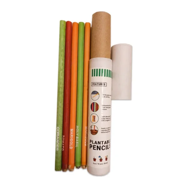 Plantable Classic Seed Pencils – 5 pcs Plantable Pencils