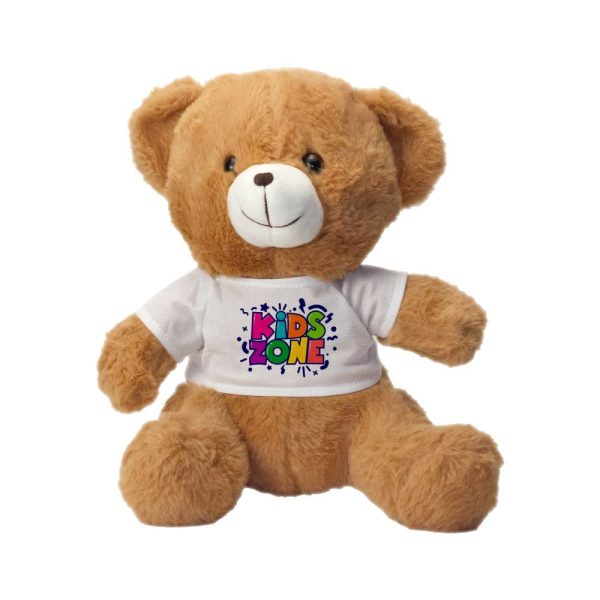 Promotional Teddy Bears Toys with Printable White Tshirt