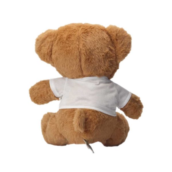 Promotional Teddy Bears Toys with Printable White Tshirt - Image 3