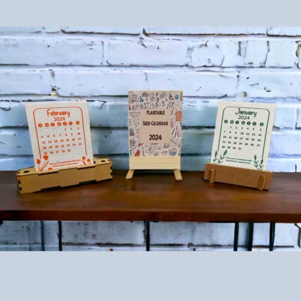 Plantable seed calendars | Customisable